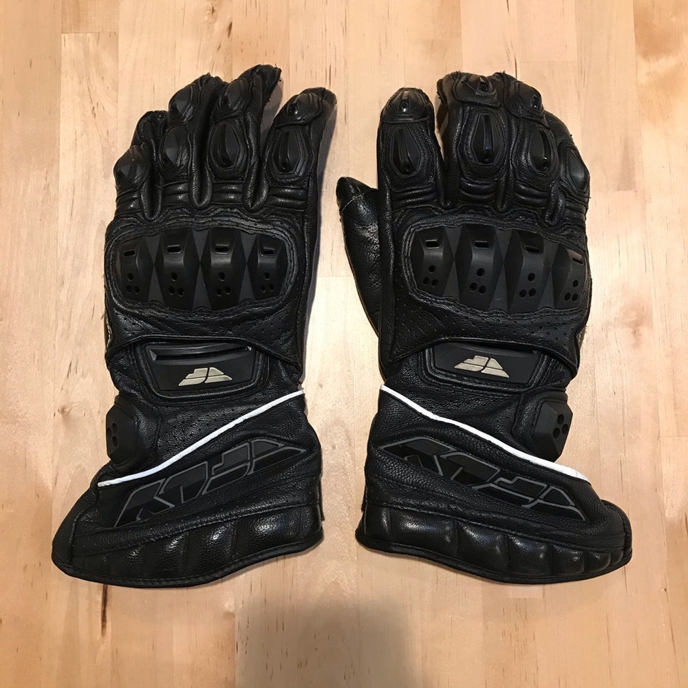 Fly Racing FL-2 black Motorcycle Gloves Small